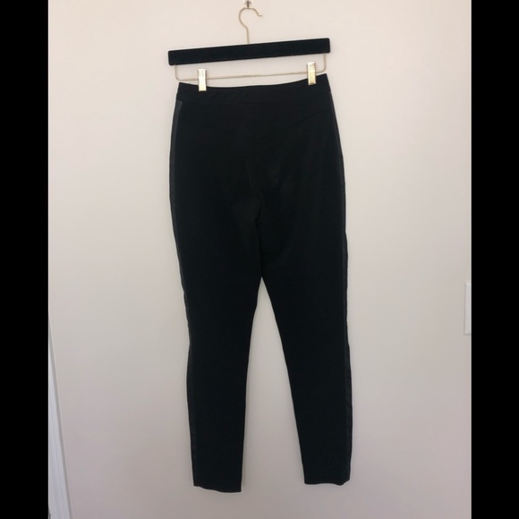 Yigal Azrouel Leather Moto Leggings Pants - Picture 5 of 9